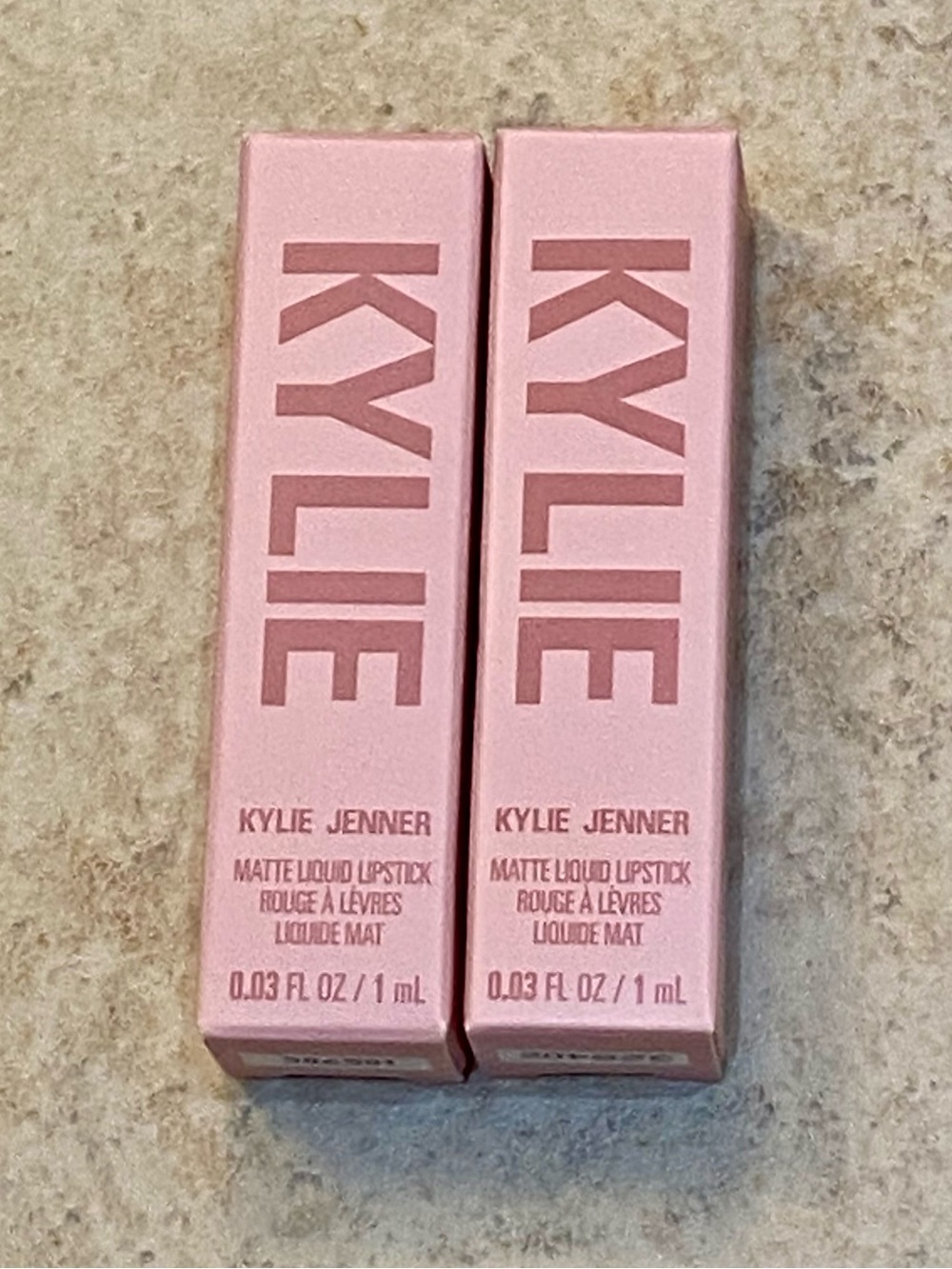 New Set of 2 Kylie Jenner Matte Liquid Lipstick Kylie 808  Dusty Rose Mini